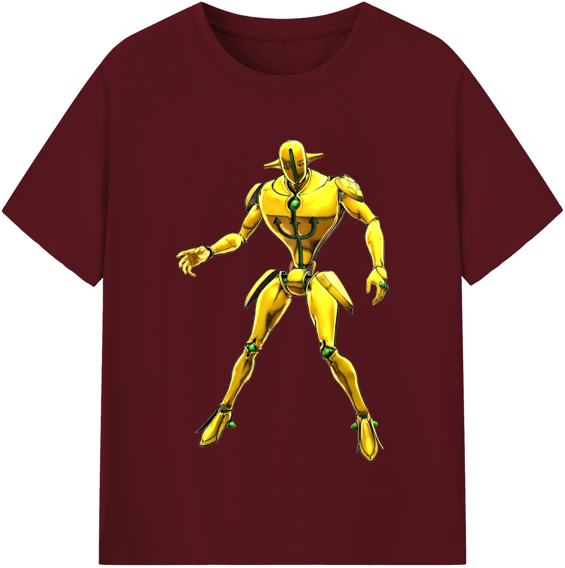 （画像用） ジョジョの奇妙な冒険 JoJo's Bizarre Adventure 綿100％半袖Tシャツ（フロントプリント）
